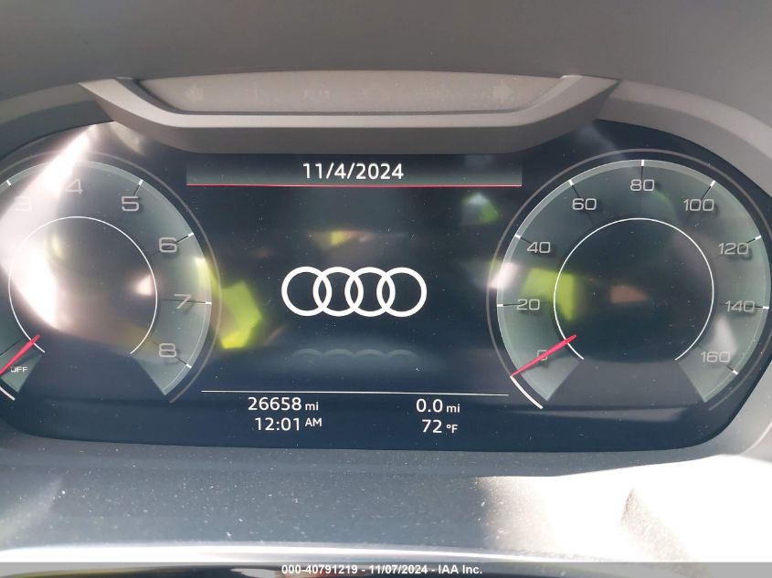 2024 Audi Q3 Premium Plus 45 Tfsi S Line Quattro Tiptronic VIN: WA1EECF39R1107267 Lot: 40791219