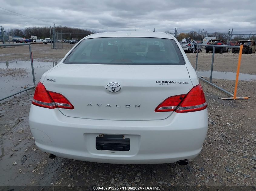 2010 Toyota Avalon Limited VIN: 4T1BK3DB3AU367108 Lot: 40791225