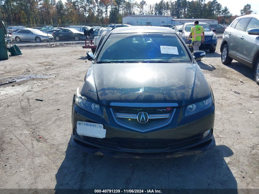 2008 Acura Tl Type S VIN: 19UUA75568A034804 Lot: 40791239