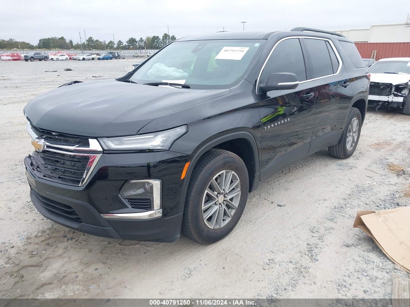 VIN 1GNERGKW2PJ274964 2023 CHEVROLET TRAVERSE FWD LT CLOTH