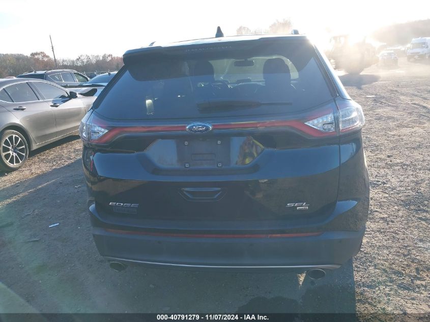 2017 Ford Edge Sel VIN: 2FMPK4J85HBB14151 Lot: 40791279