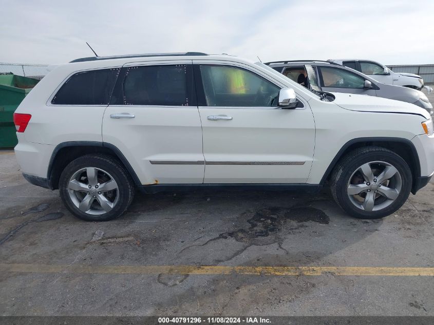 2011 Jeep Grand Cherokee Overland VIN: 1J4RR6GG3BC573988 Lot: 40791296