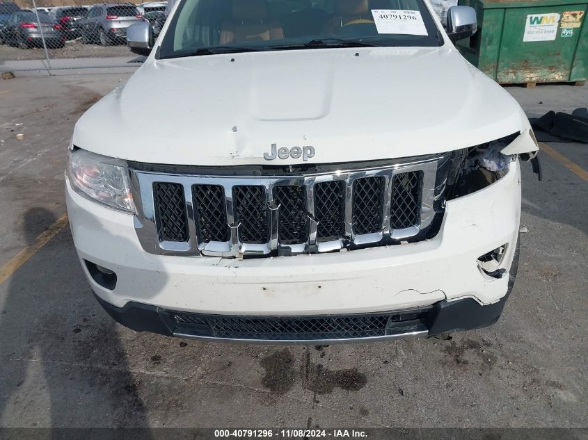 2011 Jeep Grand Cherokee Overland VIN: 1J4RR6GG3BC573988 Lot: 40791296