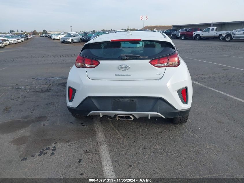 2020 Hyundai Veloster 2.0 VIN: KMHTG6AF0LU023916 Lot: 40791311