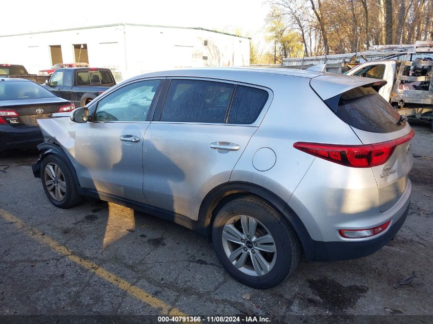 2019 Kia Sportage Lx VIN: KNDPMCAC8K7570206 Lot: 40791366