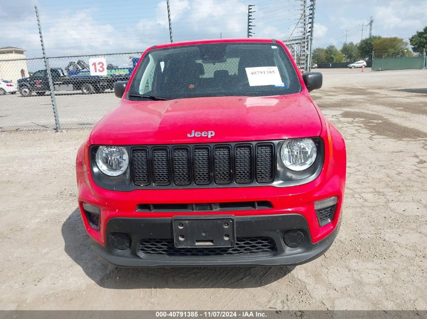 2021 Jeep Renegade Jeepster Fwd VIN: ZACNJCAB9MPM38064 Lot: 40791385