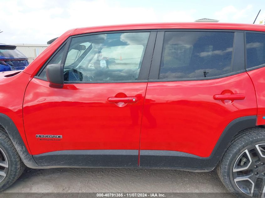 2021 Jeep Renegade Jeepster Fwd VIN: ZACNJCAB9MPM38064 Lot: 40791385