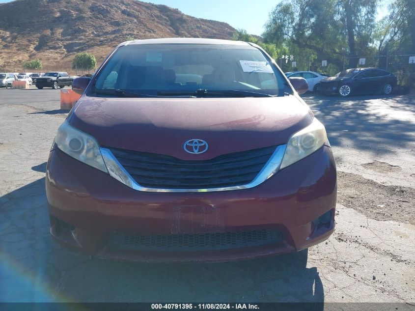 2011 Toyota Sienna Le V6 VIN: 5TDKK3DC2BS012661 Lot: 40791395