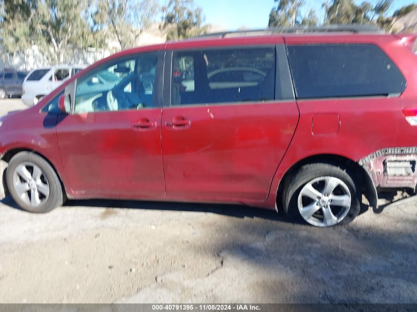 2011 Toyota Sienna Le V6 VIN: 5TDKK3DC2BS012661 Lot: 40791395