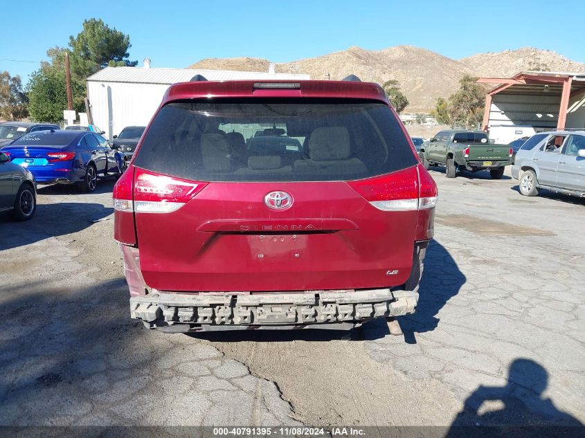 2011 Toyota Sienna Le V6 VIN: 5TDKK3DC2BS012661 Lot: 40791395