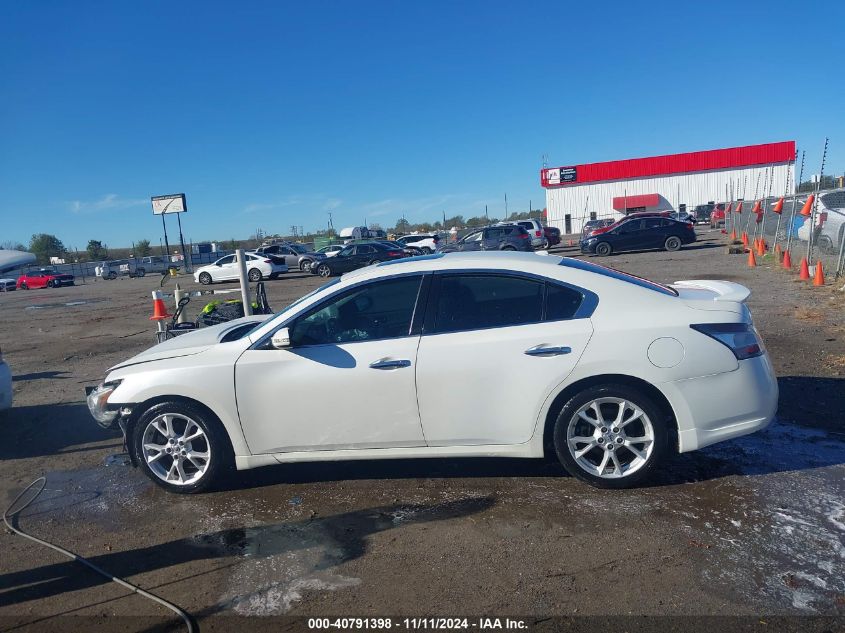 2013 Nissan Maxima S/Sv VIN: 1N4AA5AP9DC825975 Lot: 40791398