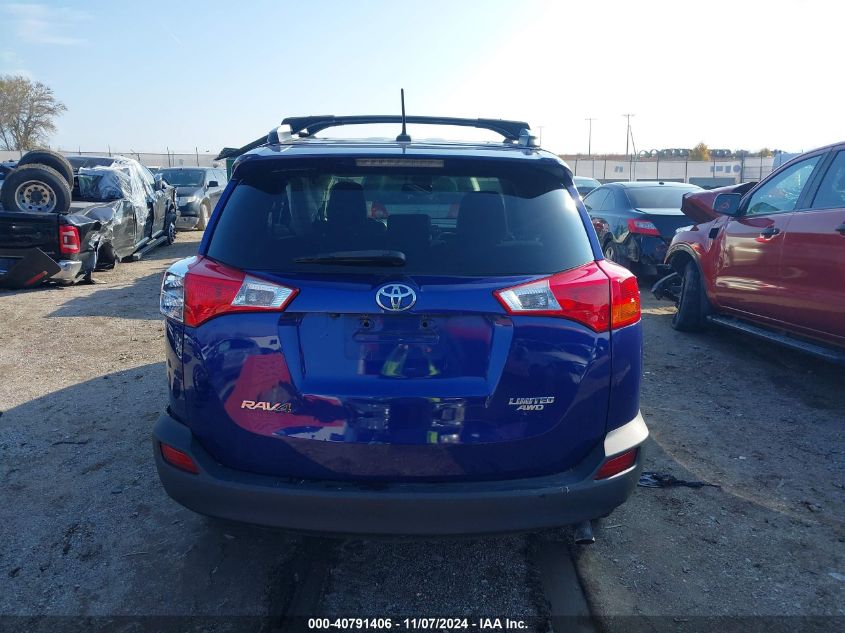 2015 Toyota Rav4 Limited VIN: 2T3DFREV2FW260316 Lot: 40791406