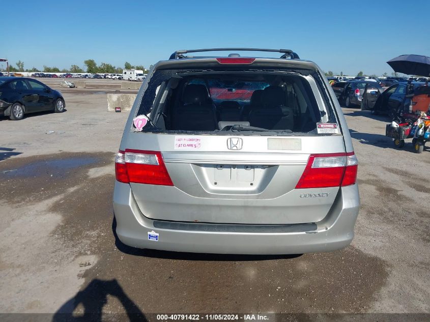 2005 Honda Odyssey Ex-L VIN: 5FNRL38745B126095 Lot: 40791422