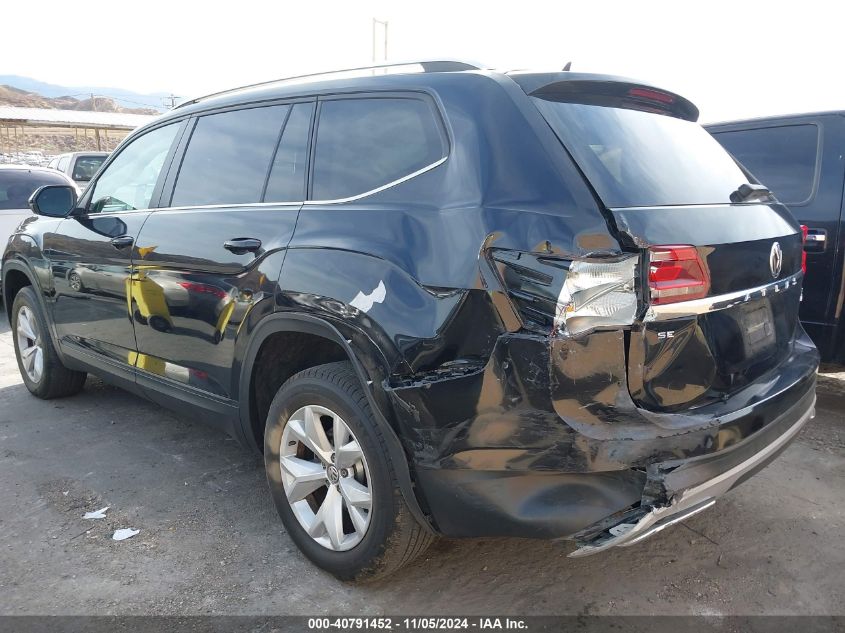 2019 Volkswagen Atlas 3.6L V6 Se W/Technology VIN: 1V2UR2CA7KC571251 Lot: 40791452