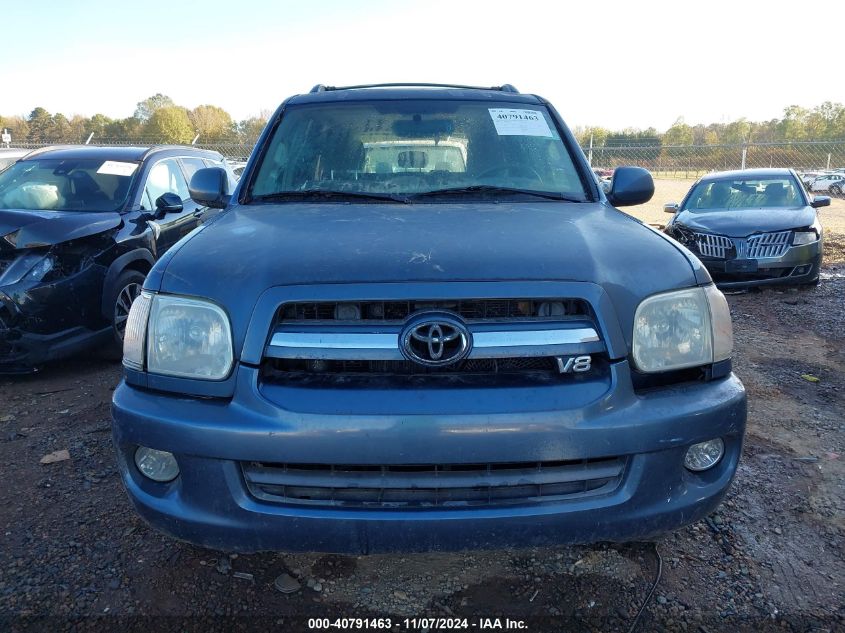 2006 Toyota Sequoia Sr5 V8 VIN: 5TDZT34A96S266948 Lot: 40791463