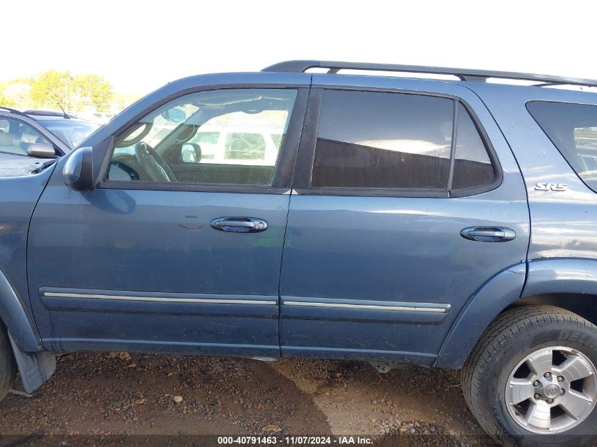 2006 Toyota Sequoia Sr5 V8 VIN: 5TDZT34A96S266948 Lot: 40791463