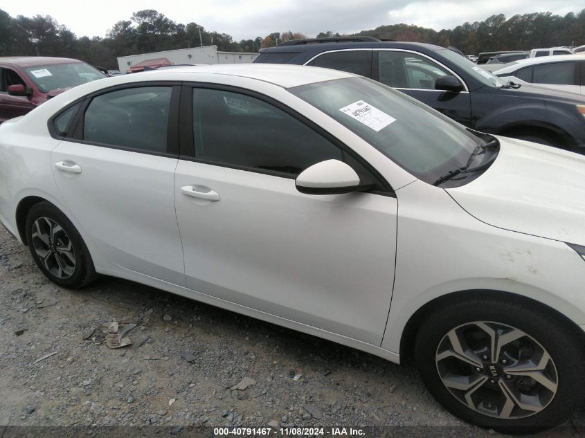 2021 Kia Forte Lxs VIN: 3KPF24AD8ME287730 Lot: 40791467