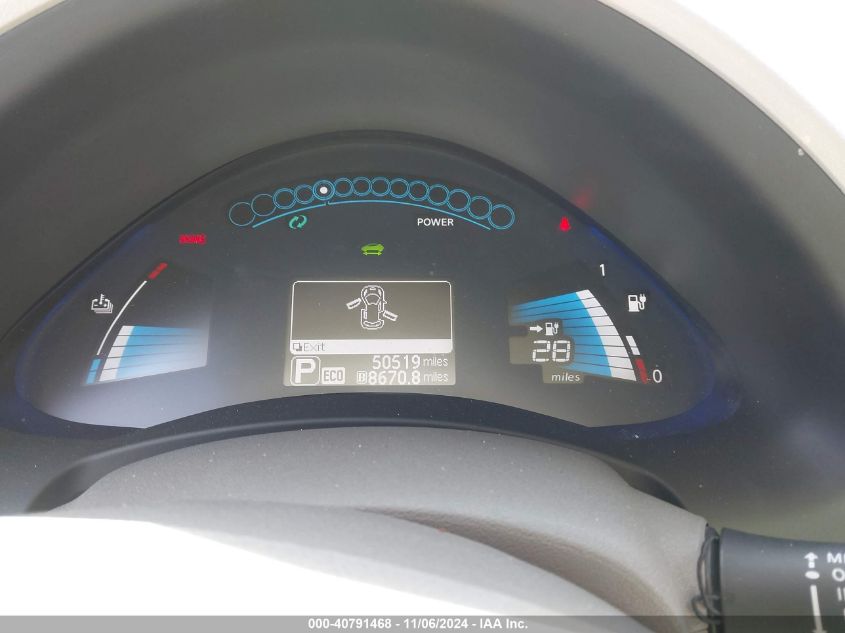 2013 NISSAN LEAF SV - 1N4AZ0CP4DC401872