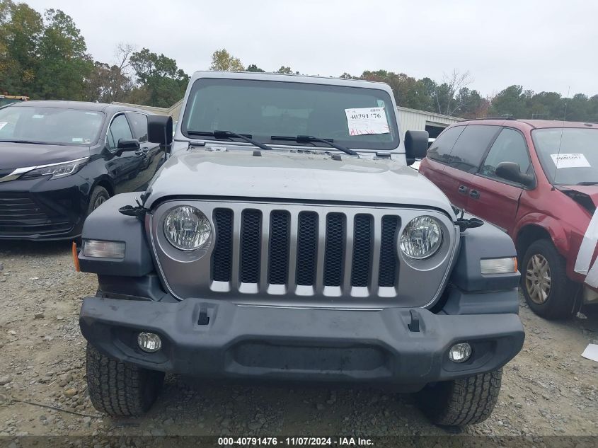 2018 Jeep Wrangler Unlimited Sport S 4X4 VIN: 1C4HJXDG6JW183015 Lot: 40791476