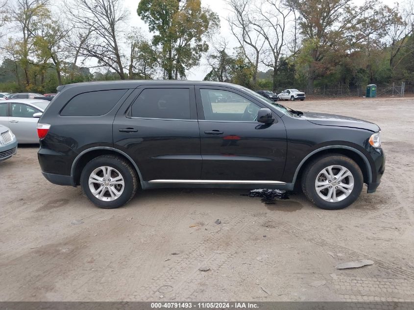 2012 Dodge Durango Sxt VIN: 1C4RDJAG8CC121973 Lot: 40791493