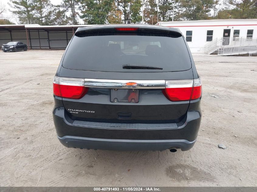 2012 Dodge Durango Sxt VIN: 1C4RDJAG8CC121973 Lot: 40791493