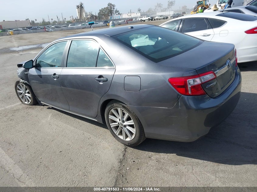 2014 TOYOTA CAMRY HYBRID XLE - 4T1BD1FK4EU115160