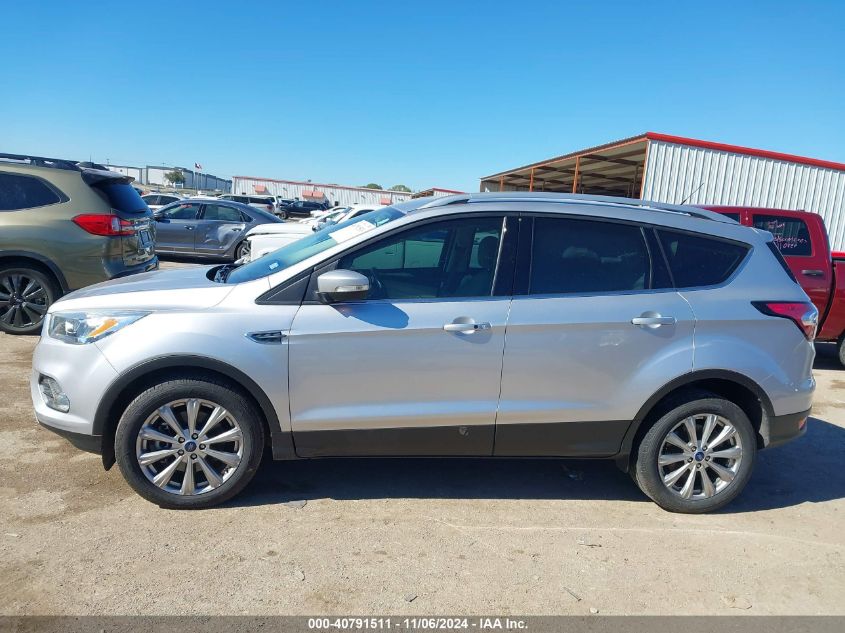 2017 Ford Escape Titanium VIN: 1FMCU0J99HUE25943 Lot: 40791511