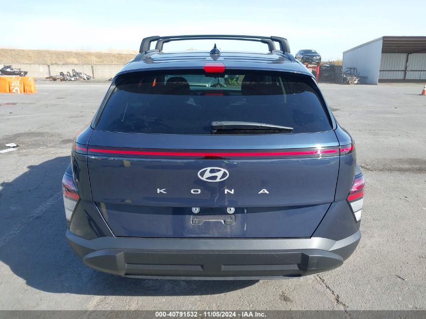 2024 Hyundai Kona Sel VIN: KM8HB3AB9RU104020 Lot: 40791532