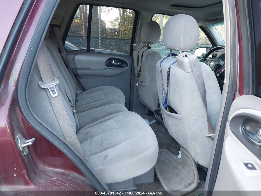 2005 Chevrolet Trailblazer Lt VIN: 1GNDS13S052340279 Lot: 40791542