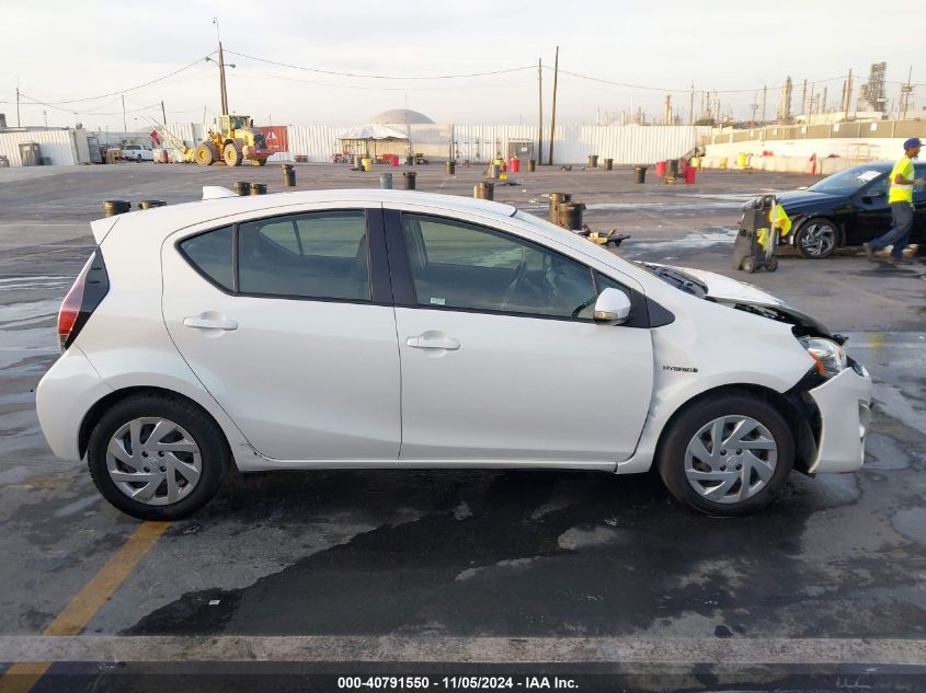 2015 Toyota Prius C Two VIN: JTDKDTB31F1087643 Lot: 40791550