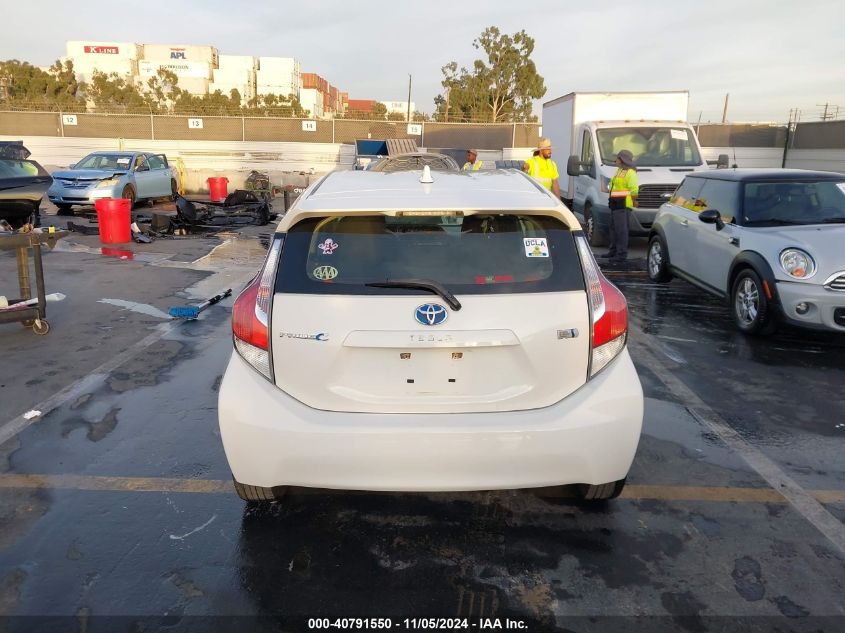 2015 Toyota Prius C Two VIN: JTDKDTB31F1087643 Lot: 40791550