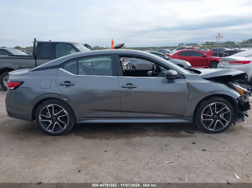 2024 Nissan Sentra Sr Xtronic Cvt VIN: 3N1AB8DV6RY344411 Lot: 40791552