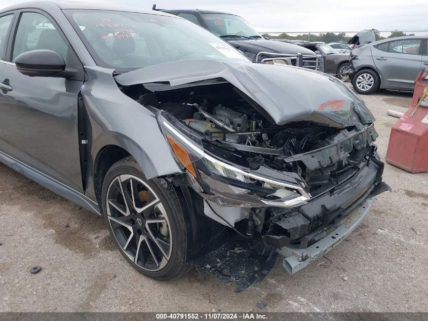 2024 Nissan Sentra Sr Xtronic Cvt VIN: 3N1AB8DV6RY344411 Lot: 40791552