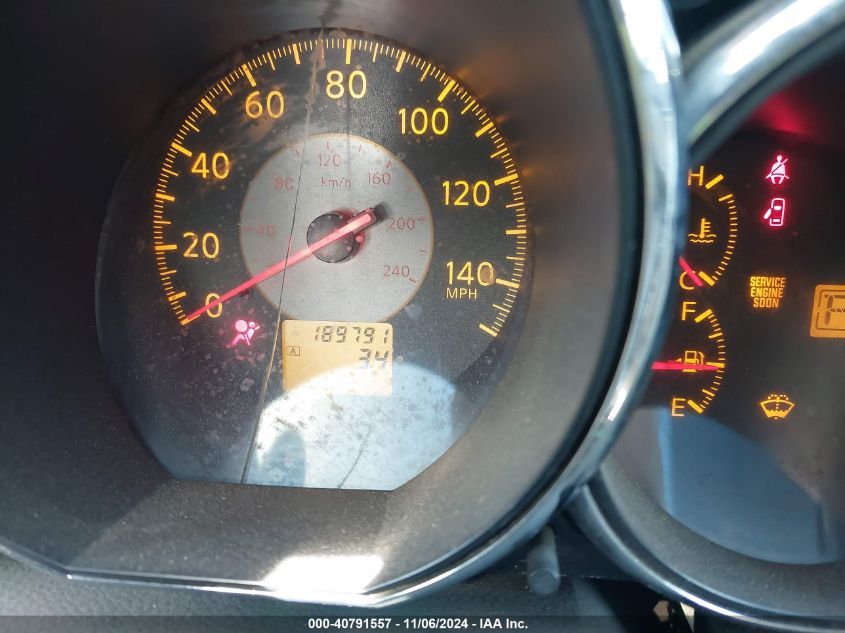 2005 Nissan Altima 2.5 S VIN: 1N4AL11D35C141837 Lot: 40791557