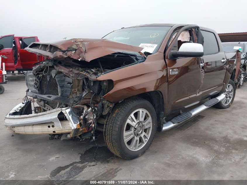 2015 Toyota Tundra 1794 5.7L V8 VIN: 5TFAW5F18FX480062 Lot: 40791559