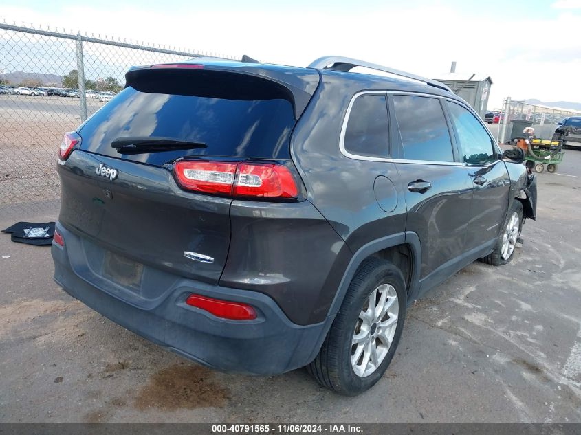 2016 Jeep Cherokee Latitude VIN: 1C4PJLCB9GW116167 Lot: 40791565