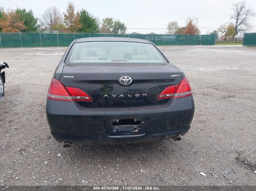 2008 Toyota Avalon Limited VIN: 4T1BK36B28U280713 Lot: 40791568