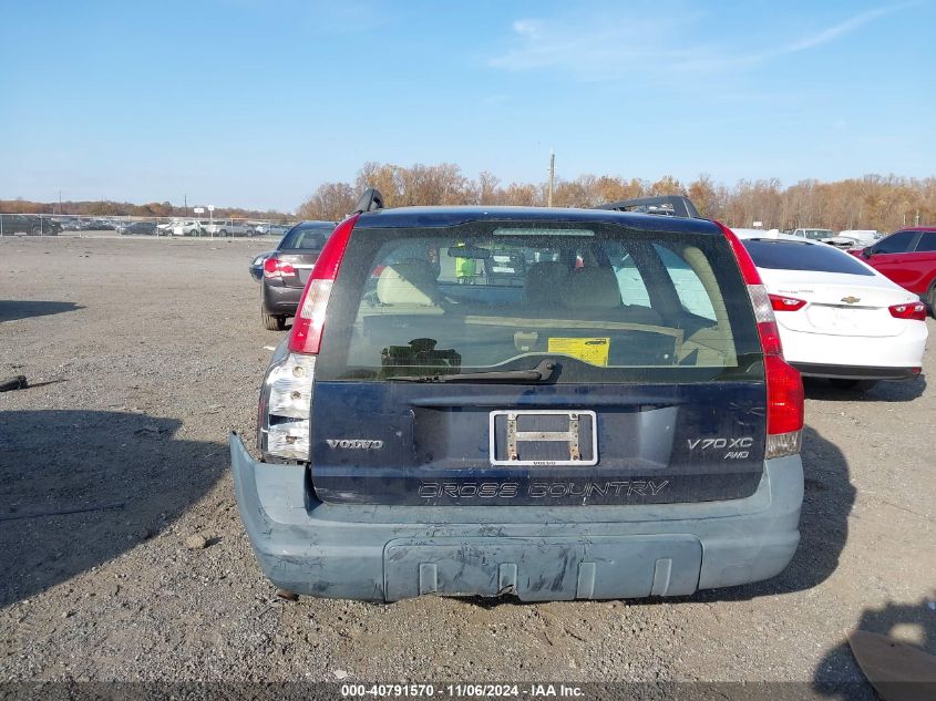 2002 Volvo V70 Xc VIN: YV1SZ58D921060207 Lot: 40791570