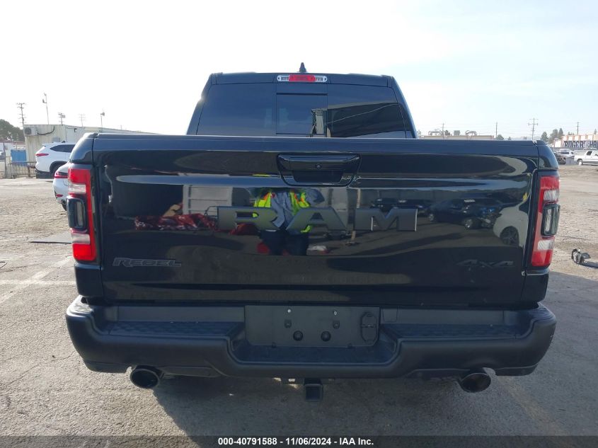 2021 Ram 1500 Rebel 4X4 5'7 Box VIN: 1C6SRFLT8MN514007 Lot: 40791588