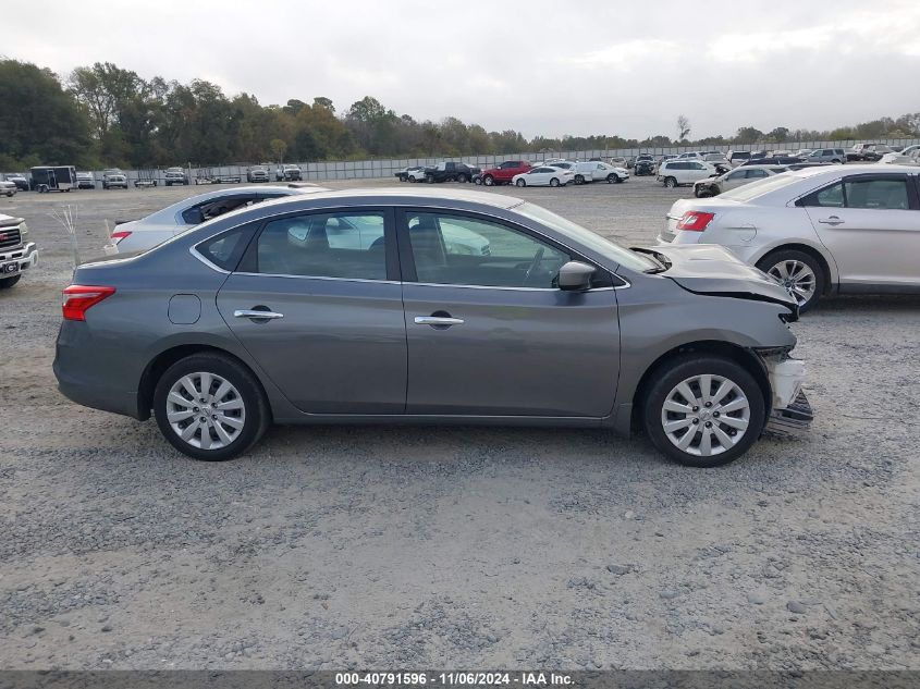 2019 Nissan Sentra S VIN: 3N1AB7AP1KY384594 Lot: 40791596