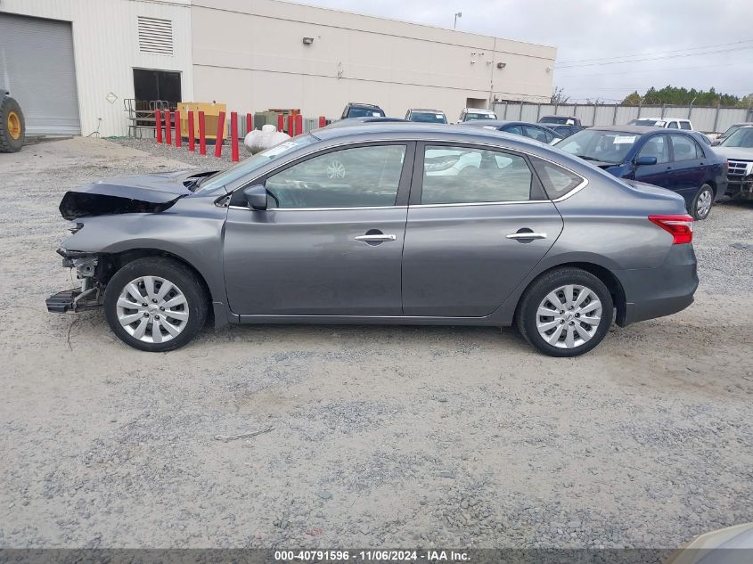 2019 Nissan Sentra S VIN: 3N1AB7AP1KY384594 Lot: 40791596