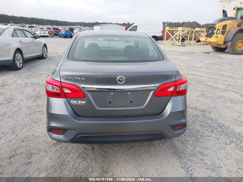 2019 Nissan Sentra S VIN: 3N1AB7AP1KY384594 Lot: 40791596