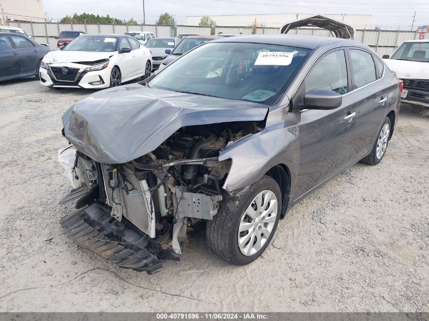 2019 Nissan Sentra S VIN: 3N1AB7AP1KY384594 Lot: 40791596