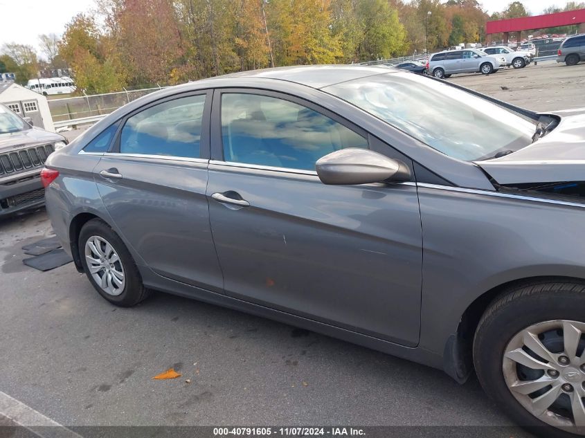 2012 Hyundai Sonata Gls VIN: 5NPEB4AC9CH487545 Lot: 40791605