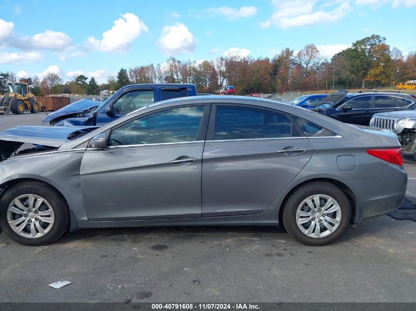 2012 Hyundai Sonata Gls VIN: 5NPEB4AC9CH487545 Lot: 40791605