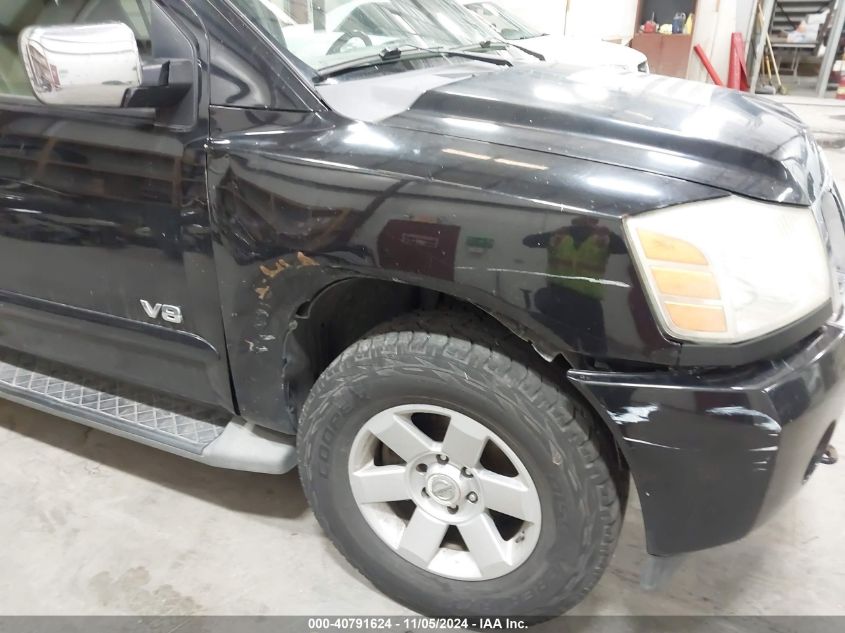 2006 Nissan Armada Le VIN: 5N1AA08B46N735238 Lot: 40791624