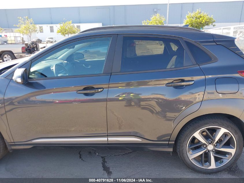 2020 Hyundai Kona Limited VIN: KM8K33A55LU465636 Lot: 40791628