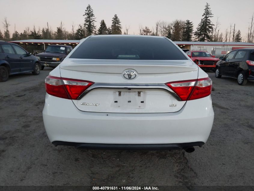 2015 Toyota Camry Se VIN: 4T1BF1FK6FU968168 Lot: 40791631