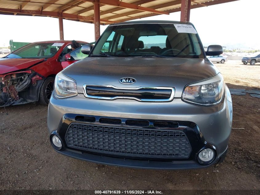 2016 Kia Soul + VIN: KNDJP3A55G7375959 Lot: 40791639