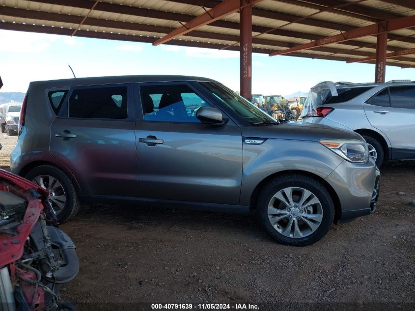 2016 Kia Soul + VIN: KNDJP3A55G7375959 Lot: 40791639